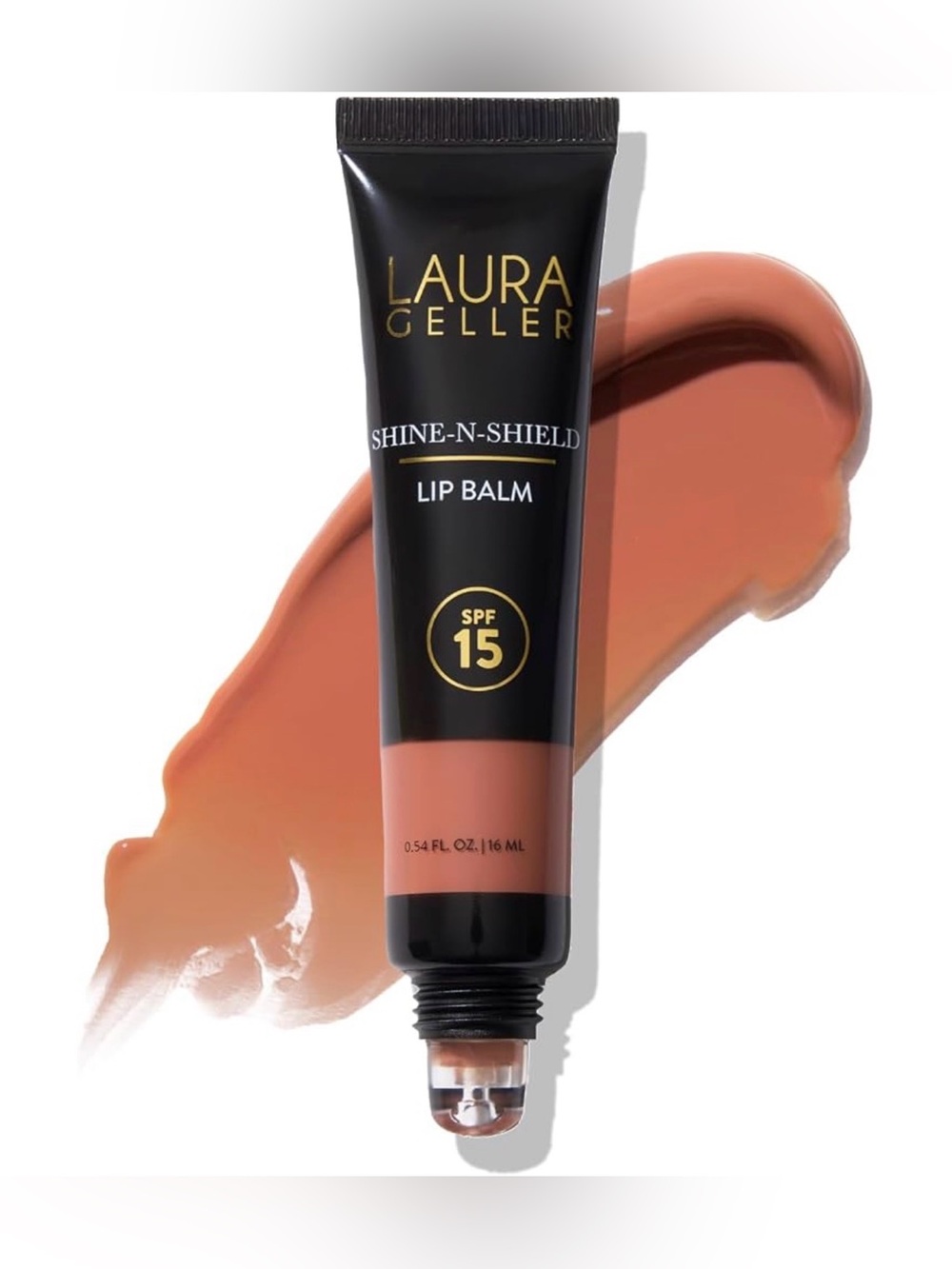Laura Geller Shine-n-Shield Lip Balm SPF 15 Sun Protection Going Coconuts 0.54